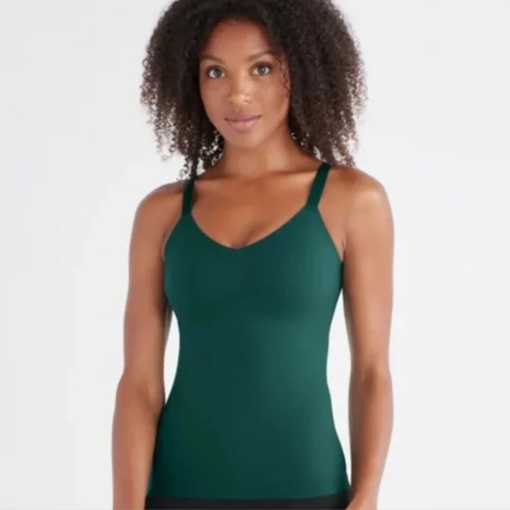 Knix Emerald Luxefit‎ Adjustable V-Neck Camisole Tank Top Size XXXL NEW